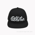 5 paneel 3D geborduurde logo snapback cap